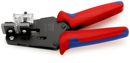 [NS-KN121206] KNIPEX 12 12 06 ALICATE PELACABLES DE PRECISIÓN CON CUCHILLAS DE FORMA PRECISA CON MANGOS MULTICOMPONENTES BARNIZADOS 195 MM