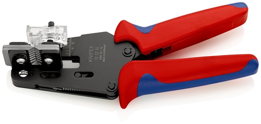 [NS-KN121214] KNIPEX 12 12 14 ALICATE PELACABLES DE PRECISIÓN CON CUCHILLAS DE FORMA PRECISA CON MANGOS MULTICOMPONENTES BARNIZADOS 195 MM