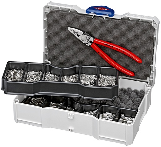 [NS-KN979005] KNIPEX 97 90 05 SURTIDO DE CRIMPADO PARA PUNTERAS HUECAS 10 PIEZAS 265 MM