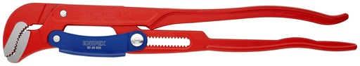 [NS-KN8360020] KNIPEX 83 60 020 LLAVE PARA TUBOS EN FORMA DE S CON AJUSTE RÁPIDO RECUBIERTO DE PINTURA PULVERIZADA, ROJO 560 MM