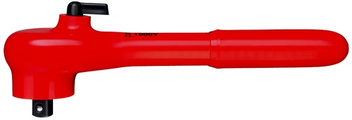 [NS-KN9831] KNIPEX 98 31 CARRACA REVERSIBLE CON CUADRADILLO EXTERNO 3/8" 190 MM