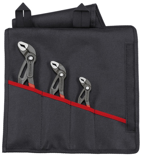 [NS-KN001955S8] KNIPEX 00 19 55 S8 COBRA®-SET 1 X 87 01 125, 1 X 87 01 180, 1 X 87 01 250 321 MM