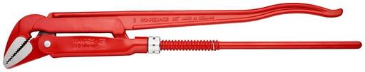 [NS-KN8320020] KNIPEX 83 20 020 LLAVE PARA TUBOS A 45° RECUBIERTO DE PINTURA PULVERIZADA, ROJO 570 MM