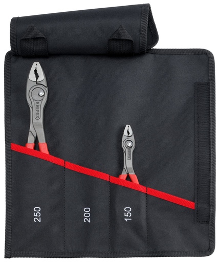 [NS-KN001961V02] KNIPEX 00 19 61 V02 JUEGO DE ALICATES DE AGARRE TWINGRIP 2 PIEZAS 330 MM