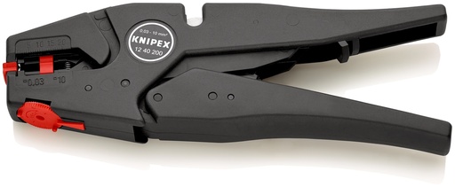 [NS-KN1240200] KNIPEX 12 40 200 PELACABLES AUTOAJUSTABLE  200 MM