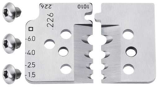 [NS-KN121911] KNIPEX 12 19 11 1 JUEGO DE CUCHILLAS DE RECAMBIO PARA 12 12 11