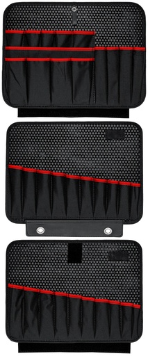 [NS-KN002199V16] KNIPEX 00 21 99 V16 SEPARADORES PORTAHERRAMIENTAS DE RECAMBIO PARA 00 21 06 (3X)