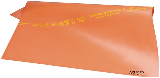 [NS-KN986705] KNIPEX 98 67 05 MANTA AISLANTE DE GOMA 500 MM