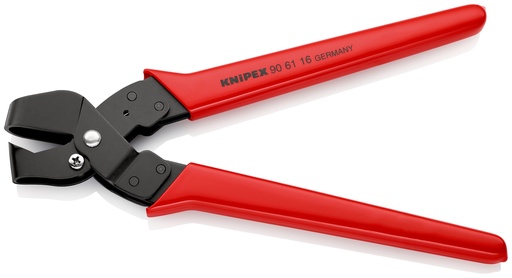 [NS-KN906116] KNIPEX 90 61 16 ALICATE PARA CORTES EN "U" CON FUNDAS DE PLÁSTICO BARNIZADOS 250 MM