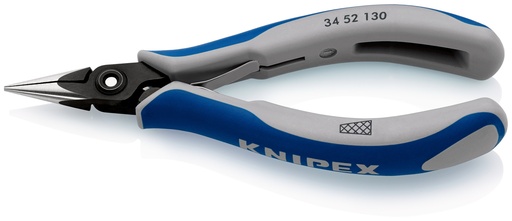 [NS-KN3452130] KNIPEX 34 52 130 ALICATE DE PRECISIÓN DE MONTAJE PARA ELECTRÓNICA CON MANGOS MULTICOMPONENTES BARNIZADOS 130 MM