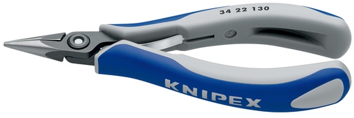 [NS-KN3422130] KNIPEX 34 22 130 ALICATE DE PRECISIÓN DE MONTAJE PARA ELECTRÓNICA CON MANGOS MULTICOMPONENTES BARNIZADOS 130 MM