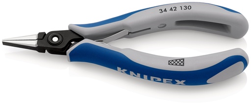 [NS-KN3442130] KNIPEX 34 42 130 ALICATE DE PRECISIÓN DE MONTAJE PARA ELECTRÓNICA CON MANGOS MULTICOMPONENTES BARNIZADOS 130 MM