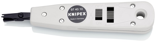 [NS-KN974010] KNIPEX 97 40 10 HERRAMIENTA DE INSERCIÓN PARA LSA-PLUS Y CONSTRUIDOS IDÉNTICAMENTE 175 MM