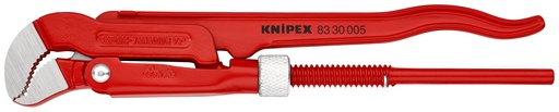 [NS-KN8330005] KNIPEX 83 30 005 LLAVE PARA TUBOS EN FORMA DE S RECUBIERTO DE PINTURA PULVERIZADA, ROJO 245 MM