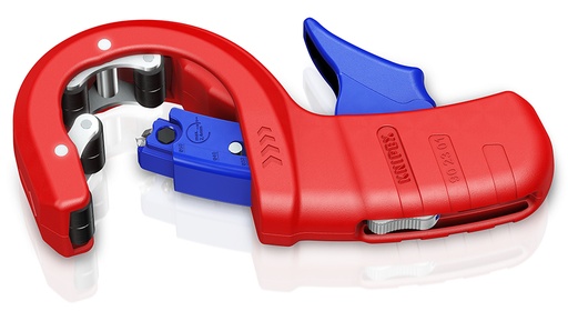 [NS-KN902301BK] KNIPEX 90 23 01 BK DP50 CORTATUBOS PARA TUBOS DE DESAGÜE DE PLÁSTICO RECUBIERTOS DE PLÁSTICO 165 MM
