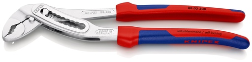 [NS-KN8805300] KNIPEX 88 05 300 ALLIGATOR® TENAZA DE AGARRE CON MANGOS MULTICOMPONENTES CROMADO 300 MM