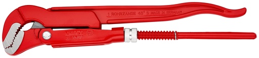 [NS-KN8330010] KNIPEX 83 30 010 LLAVE PARA TUBOS EN FORMA DE S RECUBIERTO DE PINTURA PULVERIZADA, ROJO 320 MM