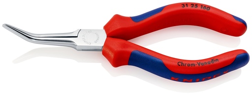 [NS-KN3125160] KNIPEX 31 25 160 ALICATE DE PRESIÓN (ALICATE ACABADO EN PUNTA) CON MANGOS MULTICOMPONENTES CROMADO 160 MM