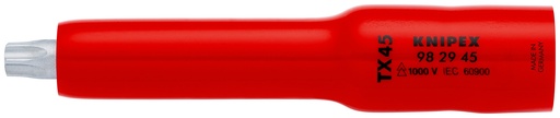 [NS-KN982945] KNIPEX 98 29 45 VASO (DOBLE HEXÁGONO) PARA TX45 117 MM