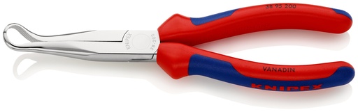 [NS-KN3895200] KNIPEX 38 95 200 ALICATE PARA MECÁNICOS CON MANGOS MULTICOMPONENTES CROMADO 200 MM