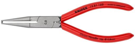 [NS-KN1581160] KNIPEX 15 81 160 ALICATE PELACABLES RECUBIERTOS DE PLÁSTICO 160 MM