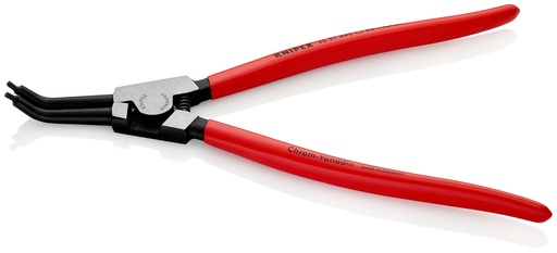 [NS-KN4631A42] KNIPEX 46 31 A42 ALICATE PARA ARANDELAS PARA ARANDELAS EXTERIORES DE EJES EN ÁNGULO DE 45° RECUBIERTOS DE PLÁSTICO NEGRO ATRAMENTADO 310 MM