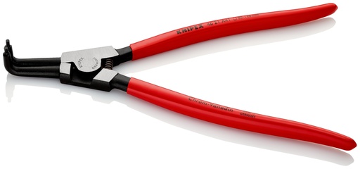 [NS-KN4621A41] KNIPEX 46 21 A41 ALICATE PARA ARANDELAS PARA ARANDELAS EXTERIORES DE EJES RECUBIERTOS DE PLÁSTICO NEGRO ATRAMENTADO 300 MM