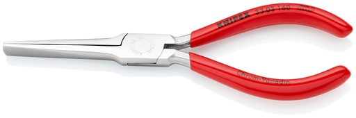 [NS-KN3303160] KNIPEX 33 03 160 ALICATE DE BOCA PLANA Y ANCHA RECUBIERTOS DE PLÁSTICO CROMADO 160 MM