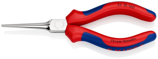 [NS-KN3115160] KNIPEX 31 15 160 ALICATE DE PRESIÓN (ALICATE ACABADO EN PUNTA) CON MANGOS MULTICOMPONENTES CROMADO 160 MM