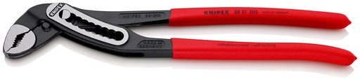 [NS-KN8801300SB] KNIPEX 88 01 300 SB ALLIGATOR® TENAZA DE AGARRE MANGOS PLASTICOS POR INMERSIÓN ANTIDESLIZANTES NEGRO ATRAMENTADO 300 MM