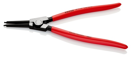 [NS-KN4611A4] KNIPEX 46 11 A4 ALICATE PARA ARANDELAS PARA ARANDELAS EXTERIORES DE EJES RECUBIERTOS DE PLÁSTICO NEGRO ATRAMENTADO 320 MM