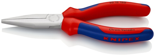 [NS-KN3015160] KNIPEX 30 15 160 ALICATE DE BOCA LARGA CON MANGOS MULTICOMPONENTES CROMADO 160 MM