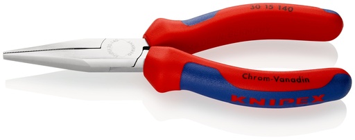 [NS-KN3015140] KNIPEX 30 15 140 ALICATE DE BOCA LARGA CON MANGOS MULTICOMPONENTES CROMADO 140 MM