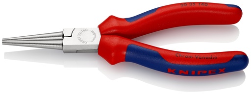 [NS-KN3035140] KNIPEX 30 35 140 ALICATE DE BOCA LARGA CON MANGOS MULTICOMPONENTES CROMADO 140 MM