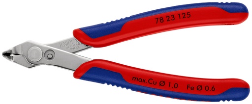 [NS-KN7823125] KNIPEX 78 23 125 ELECTRONIC SUPER KNIPS® CON MANGOS MULTICOMPONENTES 125 MM