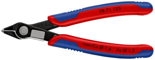 [NS-KN7871125] KNIPEX 78 71 125 ELECTRONIC SUPER KNIPS® CON MANGOS MULTICOMPONENTES BARNIZADOS 125 MM