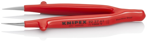[NS-KN922761] KNIPEX 92 27 61 PINZAS UNIVERSALES AISLADOS AISLADAS POR INMERSIÓN EN PLÁSTICO REFORZADO 125 MM