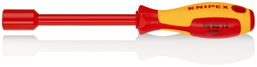 [NS-KN980312] KNIPEX 98 03 12 LLAVE DE VASO CON MANGO DESTORNILLADOR AISLADOS CON FUNDAS MULTICOMPONENTES, SEGÚN NORMA VDE BARNIZADOS 237 MM