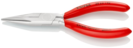 [NS-KN3023140] KNIPEX 30 23 140 ALICATE DE BOCA LARGA RECUBIERTOS DE PLÁSTICO CROMADO 140 MM