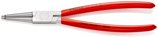 [NS-KN4413J3] KNIPEX 44 13 J3 ALICATE PARA ARANDELAS PARA ARANDELAS INTERIORES EN TALADROS RECUBIERTOS DE PLÁSTICO CROMADO 225 MM