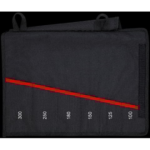 [NS-KN001955S4LE] KNIPEX 00 19 55 S4 LE FUNDA PORTAHERRAMIENTAS PARA TENAZAS LLAVE SIN HERRAMIENTAS 6 COMPARTIMENTOS 340 MM