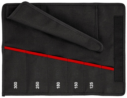 [NS-KN001955S5LE] KNIPEX 00 19 55 S5 LE FUNDA ENROLLABLE PARA COBRA® SIN HERRAMIENTAS 6 COMPARTIMENTOS 440 MM