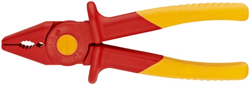 [NS-KN986201] KNIPEX 98 62 01 ALICATE DE PRESIÓN DE PLÁSTICO AISLANTE CON ZONA DE PLÁSTICO BLANDO PARA UN AGARRE SEGURO PLÁSTICO 180 MM
