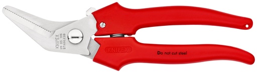 [NS-KN9505185] KNIPEX 95 05 185 TIJERAS UNIVERSALES CON REVESTIMIENTO DE PLÁSTICO 185 MM