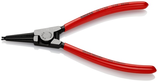 [NS-KN4611G4] KNIPEX 46 11 G4 ALICATE PARA ARANDELAS PARA ARANDELAS DE SUJECIÓN EN EJES RECUBIERTOS DE PLÁSTICO NEGRO ATRAMENTADO 180 MM