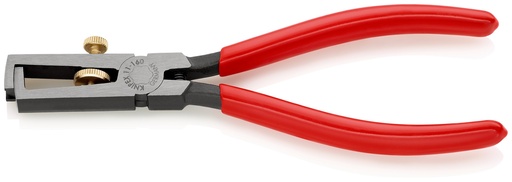 [NS-KN1101160SB] KNIPEX 11 01 160 SB ALICATE PELACABLES CON MUELLE DE APERTURA UNIVERSAL RECUBIERTOS DE PLÁSTICO NEGRO ATRAMENTADO 160 MM