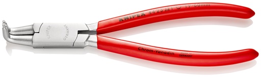 [NS-KN4423J21] KNIPEX 44 23 J21 ALICATE PARA ARANDELAS PARA ARANDELAS INTERIORES EN TALADROS RECUBIERTOS DE PLÁSTICO CROMADO 170 MM