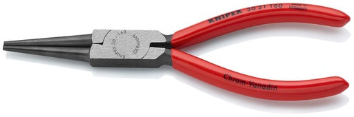 [NS-KN3031160] KNIPEX 30 31 160 ALICATE DE BOCA LARGA RECUBIERTOS DE PLÁSTICO NEGRO ATRAMENTADO 160 MM