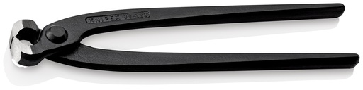 [NS-KN9900220K12] KNIPEX 99 00 220 K12 TENAZA RUSA (TENAZA RUSA) NEGRO ATRAMENTADO 220 MM
