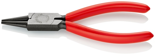 [NS-KN2201140] KNIPEX 22 01 140 ALICATE DE BOCA REDONDA RECUBIERTOS DE PLÁSTICO NEGRO ATRAMENTADO 140 MM